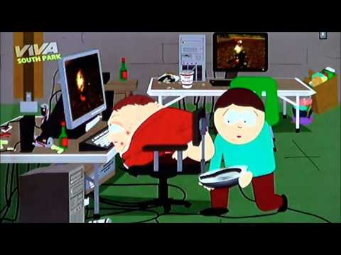 Eric Cartman has a shit while playing World Of Warcraft