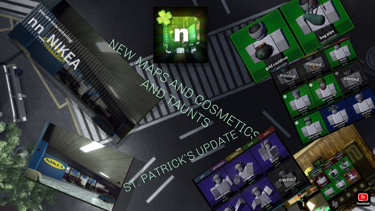 Nextbots Run Map NICO’S NEXTBOTS NEW UPDATE NEW MAPS AND COSMETICS - YouTube