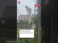 Eyewitness video shows Ukrainian drone hitting apartment building in Moscow
