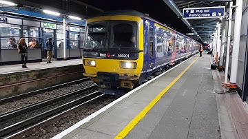[Beast] Class 166 Networker Turbo leaving Guildford platform 4