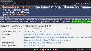 Step 11 Combine Tournament Chess-Result