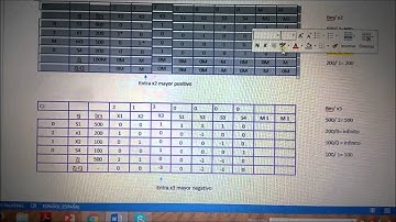 Metodo Simplex Mixto Ejercicio Frutas