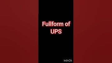 Fullform of ups#mobile #knowledge #computereducation #computer