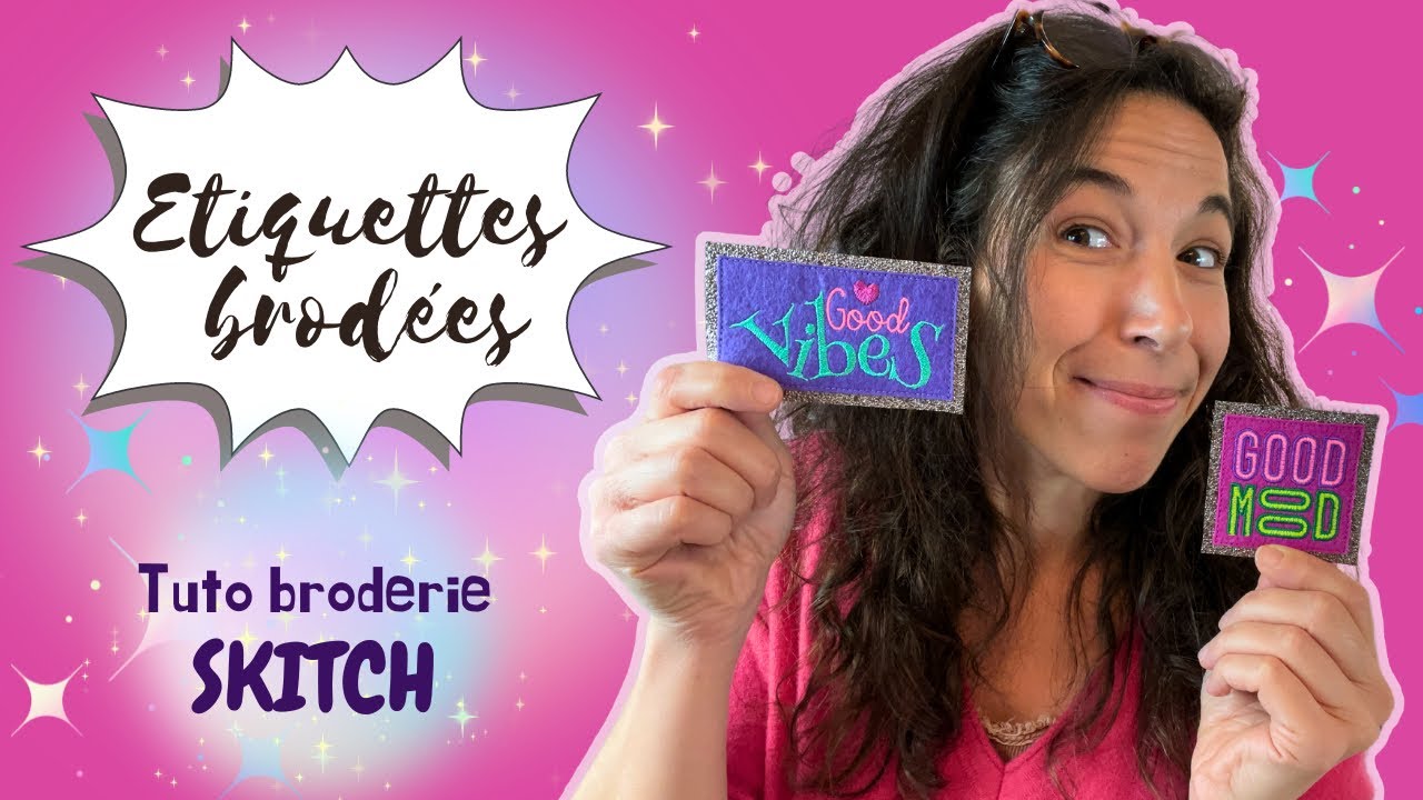 Broder des étiquettes ~ Tuto SKITCH