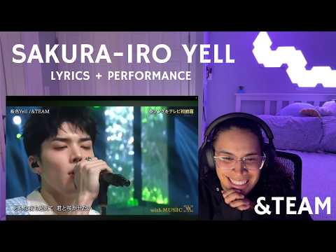 I'm so excited we got new music! - &TEAM 'Sakura-iro Yell' Lyrics + Live Performance Reaction