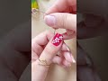 💅❣️Easy floral nail art design with household items #youtubeshorts #naildesign #nailart2023