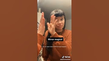 #mirror #mirrormagick #witchtok #witchcraft #broomcloset #occult #magic #esoteric #spell
