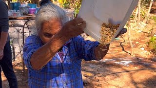 89 años y no para de trabajar la Nana lencha 🥰 / Cocinando A la Periqué