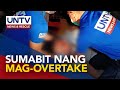 Motorcycle rider, sugatan matapos bumangga nang mag-overtake sa tricycle