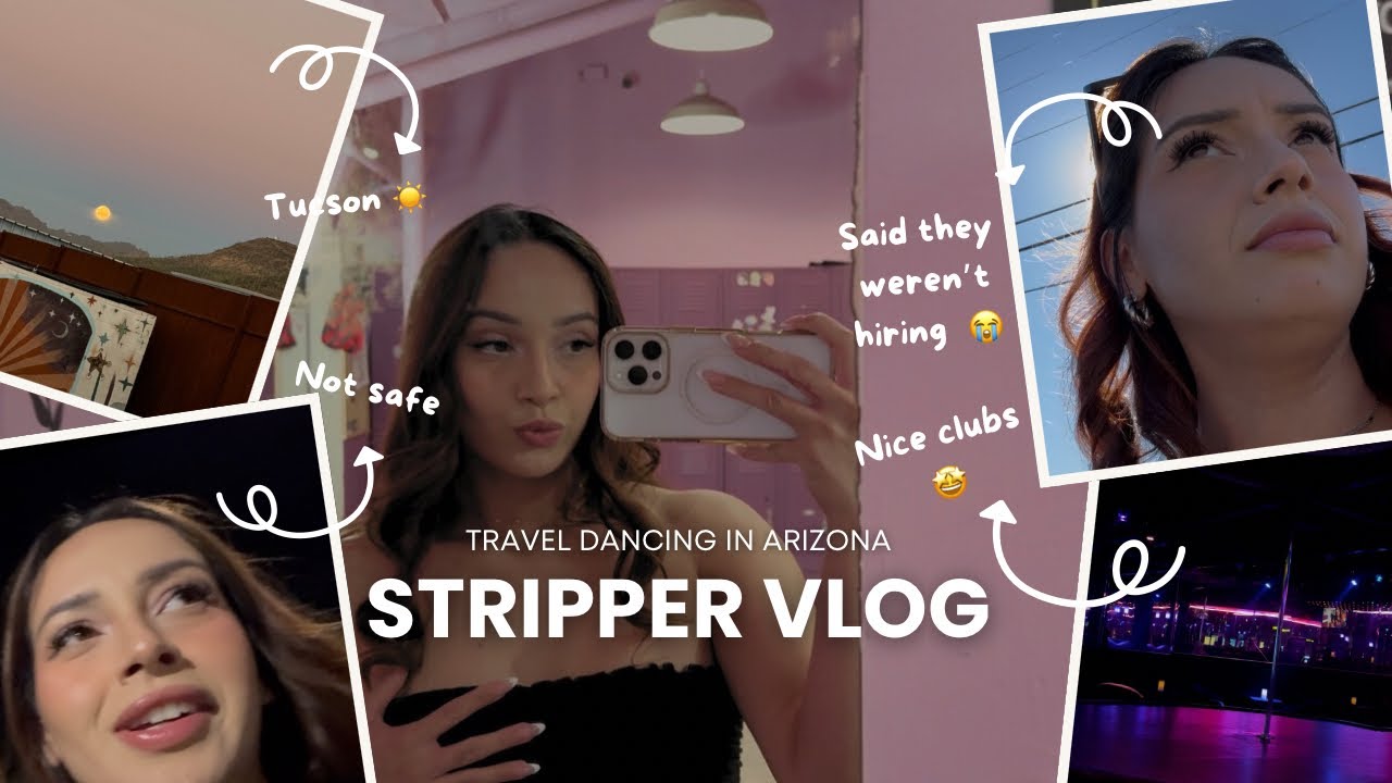 Видеоблог стриптизерши | Путешествия, танцы в одиночку, прослушивания и работа посменно 🤭