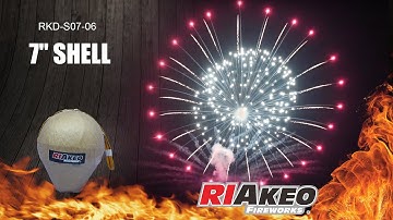 DISPLAY SHELL-7 INCH RKD-S07-06 | RIAKEO FIREWORKS