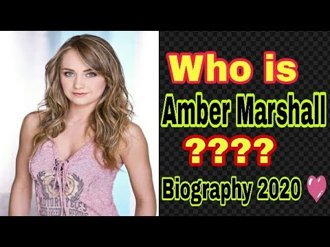 Video: Amber Marshall Net Worth: Wiki, Menikah, Keluarga, Pernikahan, Gaji, Saudara