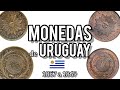 MONEDAS de URUGUAY desde 1857 a 1869 🇺🇾