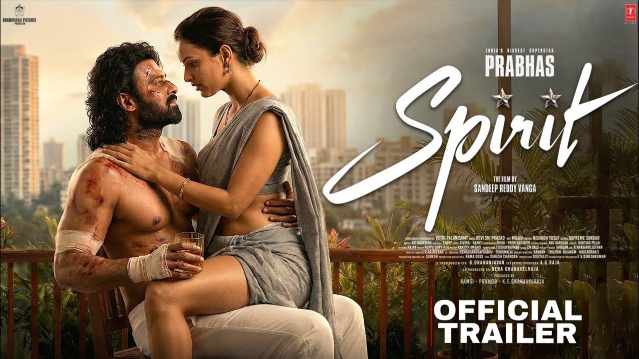 SPIRIT - First Look Trailer | Rebel Star Prabhas | Sandeep R Vanga |  Triptii | vivek 