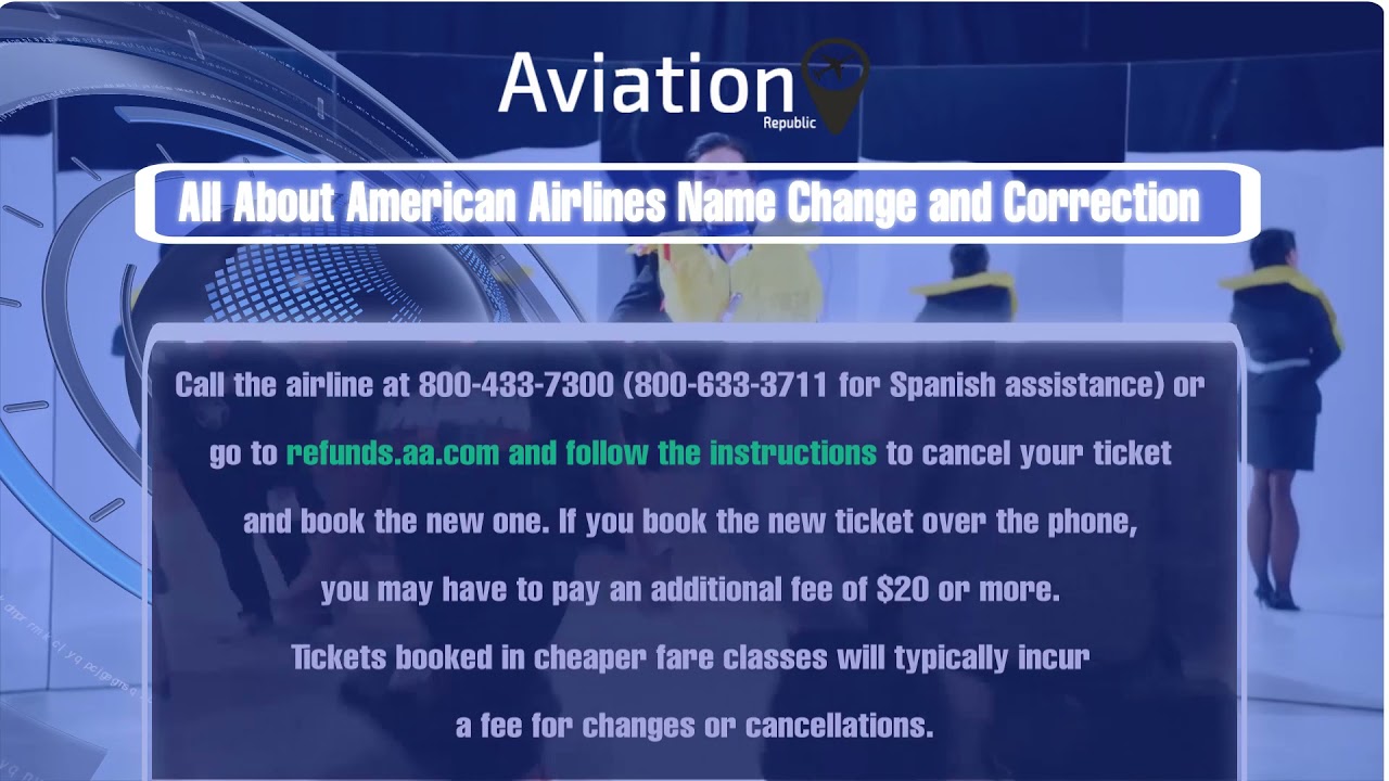 American Airlines Name Change/Correction Policy +1 (833) 5840869 YouTube