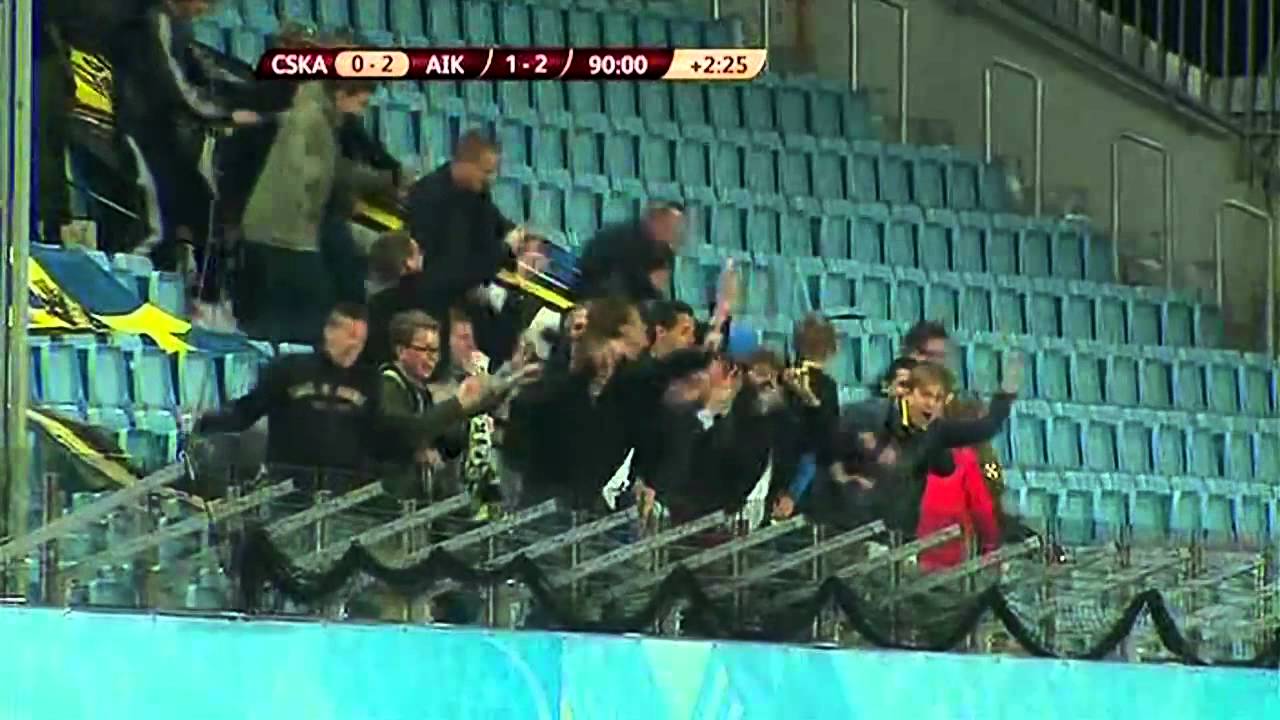 Höjdpunkter + firande CSKA - AIK 0-2