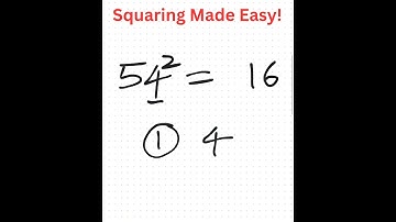 Fastest Way to Square Any Two-Digit Number! (Insane Mental Math Trick) ⚡