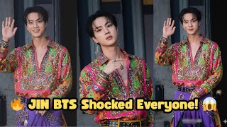 12 Minutes Ago! JIN BTS Appeared Totally Different! What Actually Happened?!