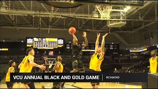 Fans pack Siegel Center for VCU Men's Basketball Black & Gold game