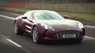 Ride shotgun in 1 of 77 Aston Martin One-77's