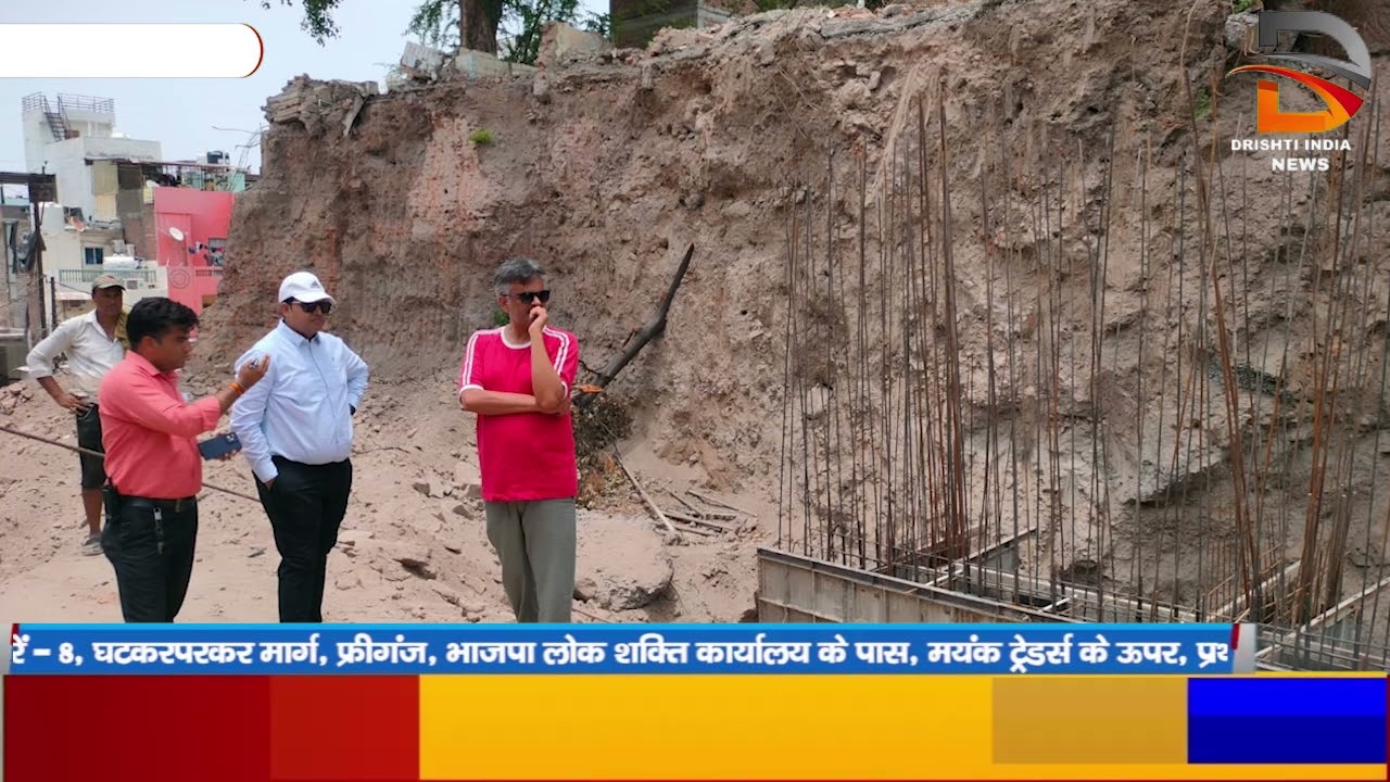 कार्यपालन अधिकारी शिवा ने निर्माण कार्यों का निरीक्षण किया