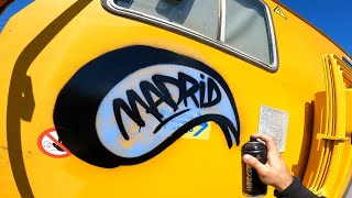 Trains in Spain Europe Graffiti Trip 10