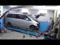 Mercedes Vito. Установка на стапель. ВЫТЯЖКА ЛОНЖЕРОНА.