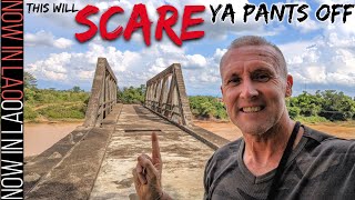 I Climb a Bombed Bridge on Ho Chi Minh Trail Surrounded by UXO's | BIG WET E9