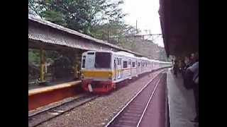Percobaan KRL Eks-Tokyo Metro 7000 7117F