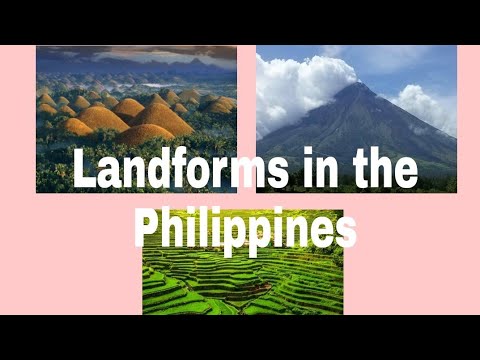 Different Landforms in the Philippines