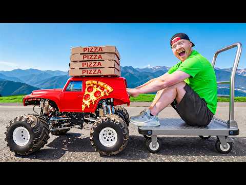 Testing 13 Ways to Deliver Pizza To Your Friends!
