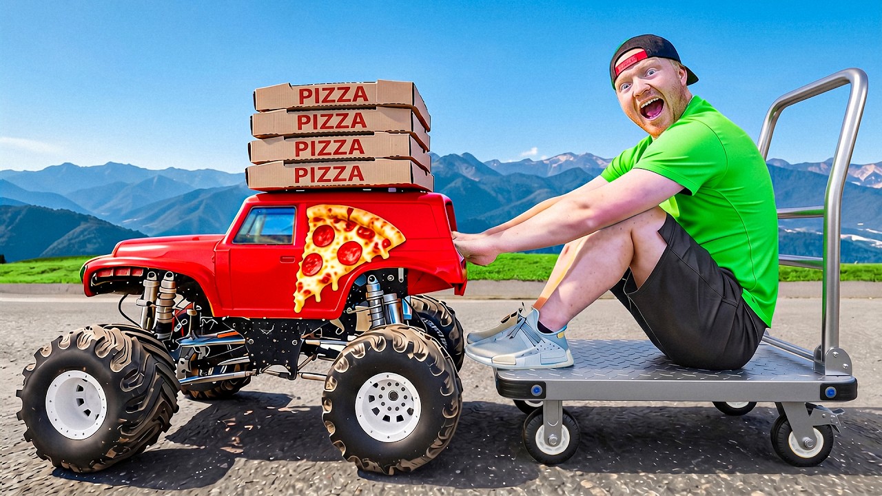 Testing 13 Ways to Deliver Pizza To Your Friends!