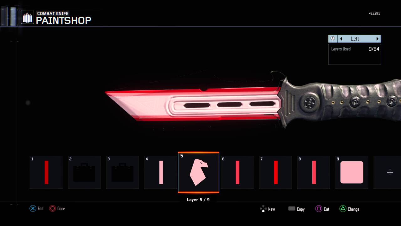 Lightsaber knife camo BO3 YouTube