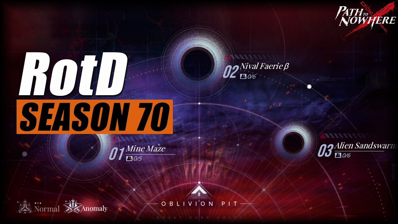 [Path to Nowhere] Remnants Of The Depth | Season 70 | Anomaly | Oblivion Pit RotD