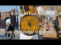 what living in barcelona as an exchange student looks like - exploring the city, brunching & more!