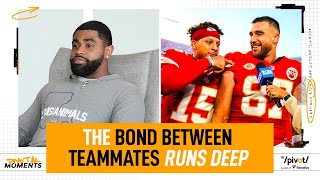 Clyde Edwards-Helaire opens up on Travis Kelce, Patrick Mahomes, Joe Burrow| The Pivot Podcast Clips