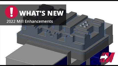 3D High Speed Waterline Toolpath Enhancements in Mastercam 2022