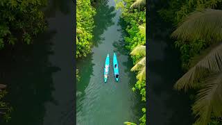 Boat ride in maasin river  #travel #siargaovlog #fyp #viral #localtourguide