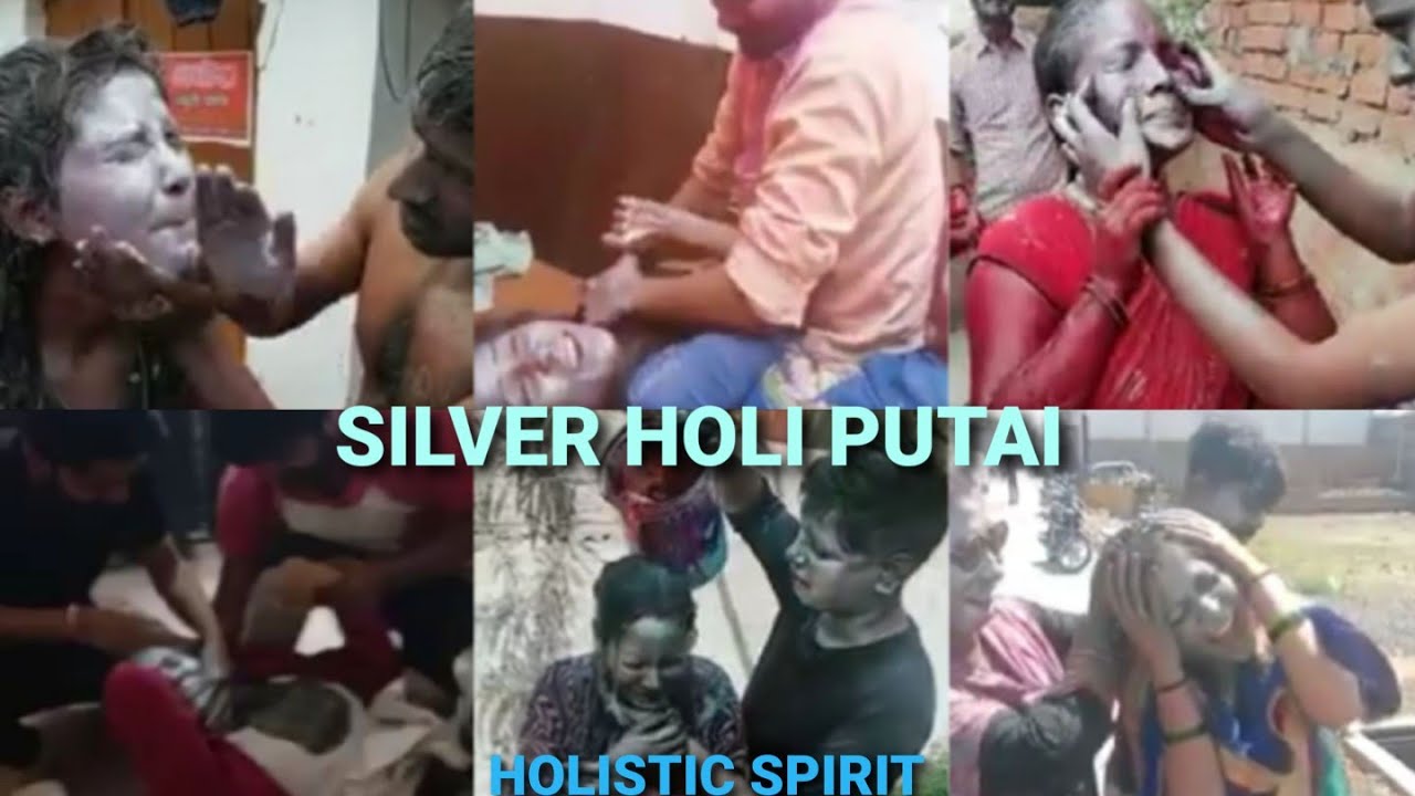Silver Holi Putai | Latest Holi Putai 2022 | Silver Holi Compilation | देवर-भाभी सिलवर होली पुताई