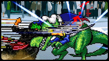 ZORO (ONIGASHIMA) VS X DRAKE - EPIC MUGEN BATTLE