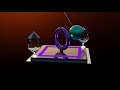 Satisfying Endless Animation #1 - 3D Pendulum with Jazz Music [10 Minutes]