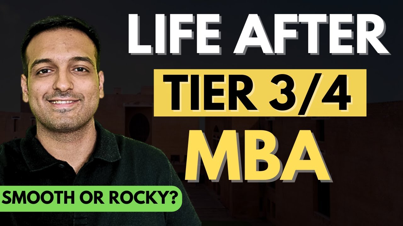 Reality of Life After MBA from average college