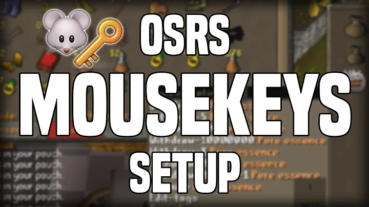 MouseKeys Setup Guide for OSRS