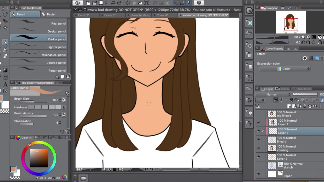 Redrawing My Old Art | SPEEDPAINT - YouTube