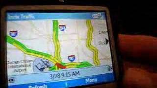 Inrix Traffic Application Demo at CTIA 2007 (Part 1) screenshot 4