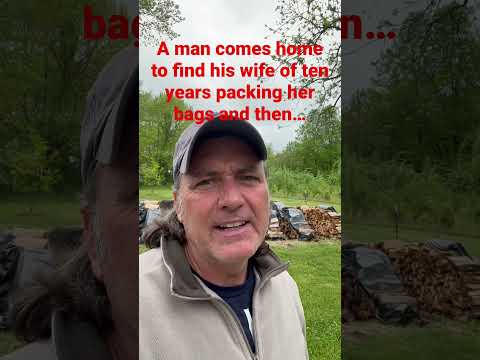 A man comes