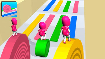 LAYERS ROLL⭕🌈🏃‍♂️ Gameplay All Levels Walkthrough Mobile Game Update Pro Level / part 5