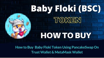 How to Buy Baby Floki (BSC) Token Using PancakeSwap On Trust Wallet and MetaMask Wallet