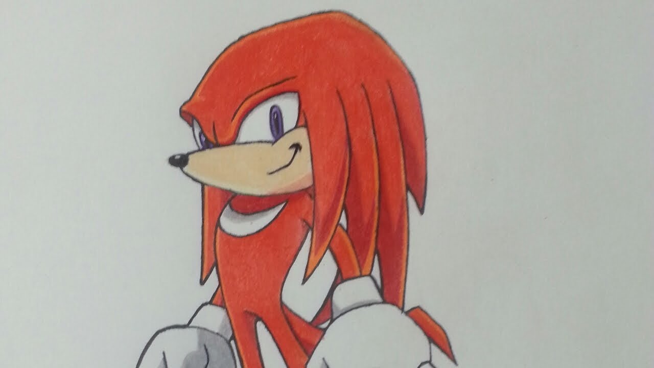 HOW TO DRAW KNUCKLES (Speed Drawing) - YouTube