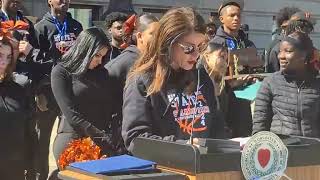 The City Of Worcester Celebrates North High’s Basketball Team’s 2024 Title At City Hall